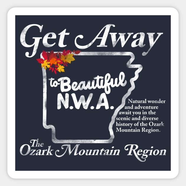 Get Away NWA Sticker by rt-shirts
